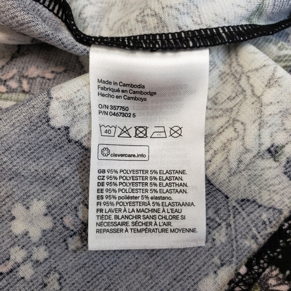 Divided Womens Floral Skater Dress Size 6 - Picture 5 of 5